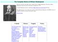 Works of William Shakespeare to read online