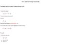 GCF and Factoring Trinomials