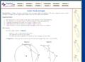Chords and Inscribed Angles in a Circle