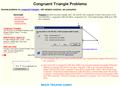 Congruent Triangle Proofs