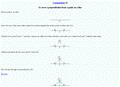 Constructing a Perpendicular Line Through a Point on a  Line